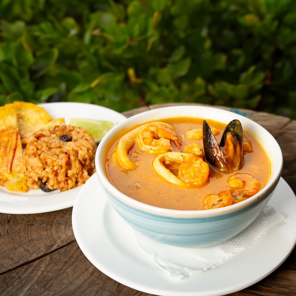 cazuela de mariscos
